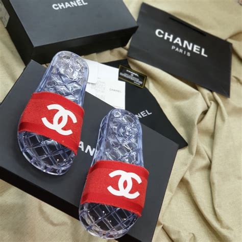 chanel slides for men|chanel fluffy slides.